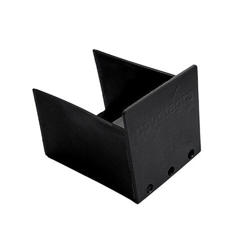 Novotegra-Cache de fin de rail C47 noir